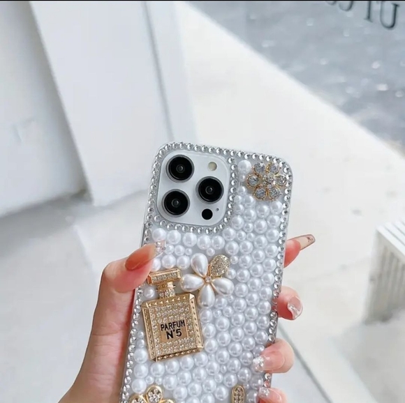 Luxury Phone Case For iPhone 14 Pro Max - WHITE-SALE - Picture 3 of 5